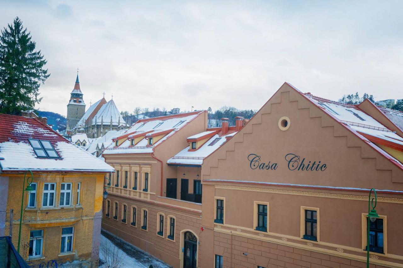 בראשוב Hotel Boutique Casa Chitic -Hotel And Restaurant Str Johann Gott Nr7 מראה חיצוני תמונה
