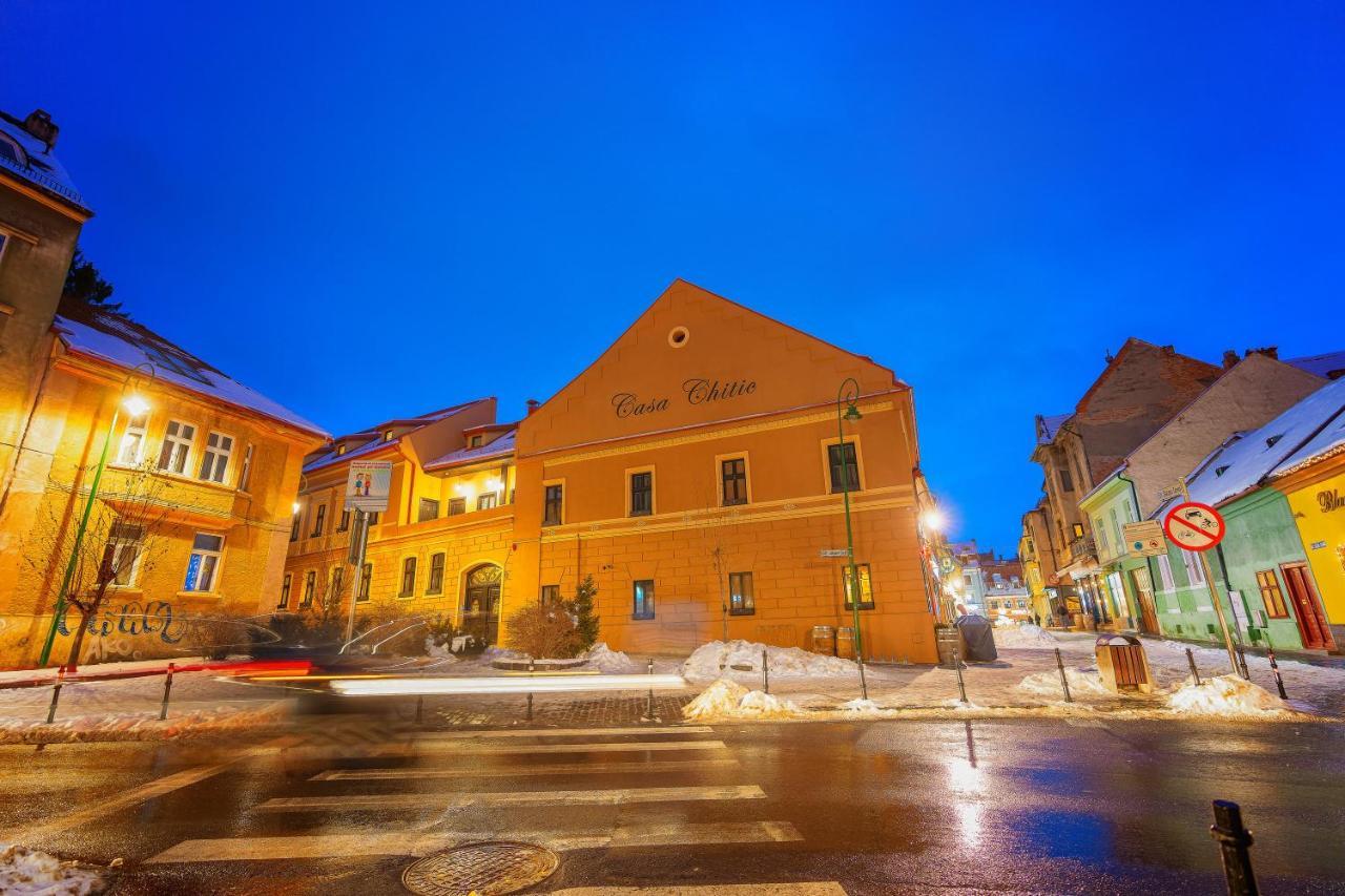 בראשוב Hotel Boutique Casa Chitic -Hotel And Restaurant Str Johann Gott Nr7 מראה חיצוני תמונה